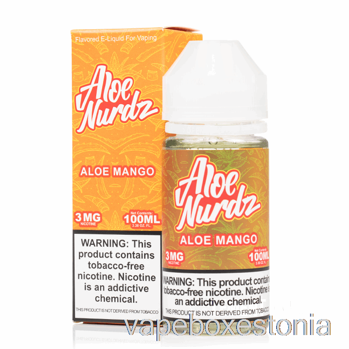 Vape Box Estonia Aloe Mango - Pilv Nurdz - 100ml 0mg